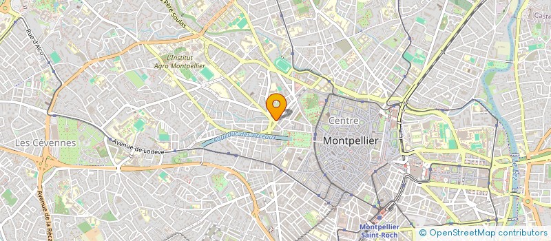 localisation de l'entreprise MONSIEUR DIMITRI DEFRANCE à MONTPELLIER
