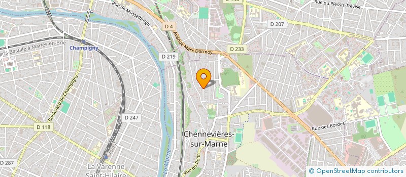 localisation de l'entreprise MONSIEUR DIMITRI DELSAULT-MARCHAND-MAILLET à CHENNEVIERES-SUR-MARNE