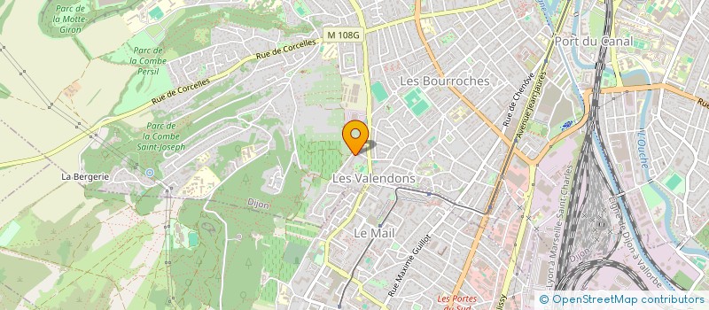 localisation de l'entreprise MONSIEUR DIMITRI DENIS FERON à DIJON