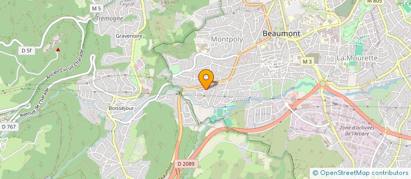 localisation de l'entreprise MONSIEUR DIMITRI DETTINGER à BEAUMONT