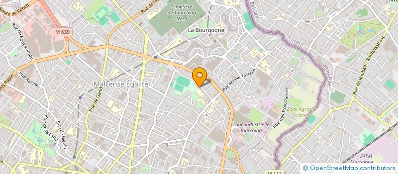 localisation de l'entreprise MONSIEUR DIMITRI DEWOLF  TOURCOING