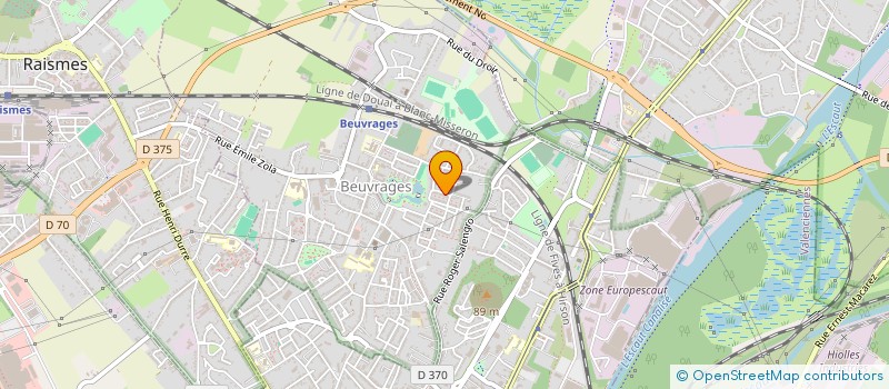 localisation de l'entreprise MONSIEUR DIMITRI DI DIO  BEUVRAGES