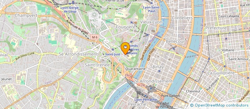 localisation de l'entreprise MONSIEUR DIMITRI DI GUSTO  LYON