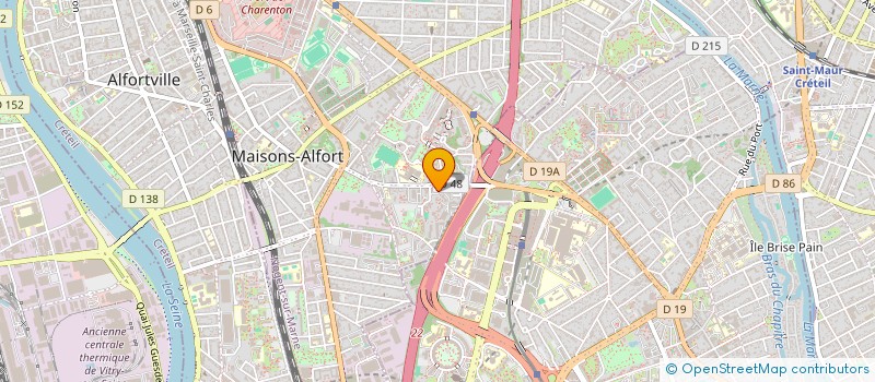 localisation de l'entreprise MONSIEUR DIMITRI DIMITRI ARIBOT  MAISONS-ALFORT