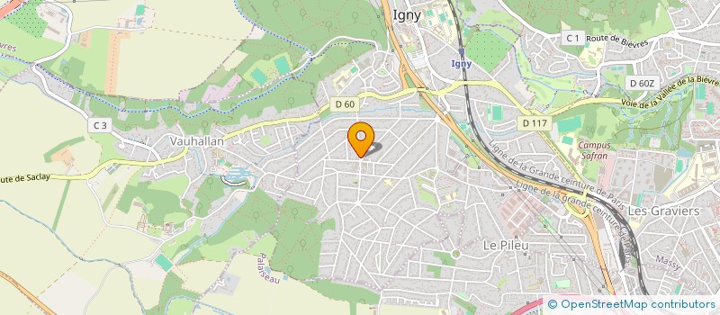 localisation de l'entreprise MONSIEUR DIMITRI DOINET à IGNY