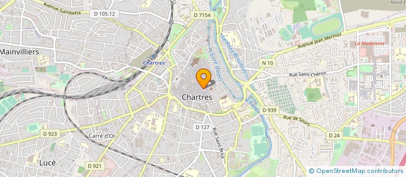 localisation de l'entreprise MONSIEUR DIMITRI DORLOTIN à CHARTRES
