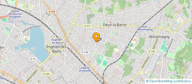 localisation de l'entreprise MONSIEUR DIMITRI DRAKIDES à DEUIL-LA-BARRE