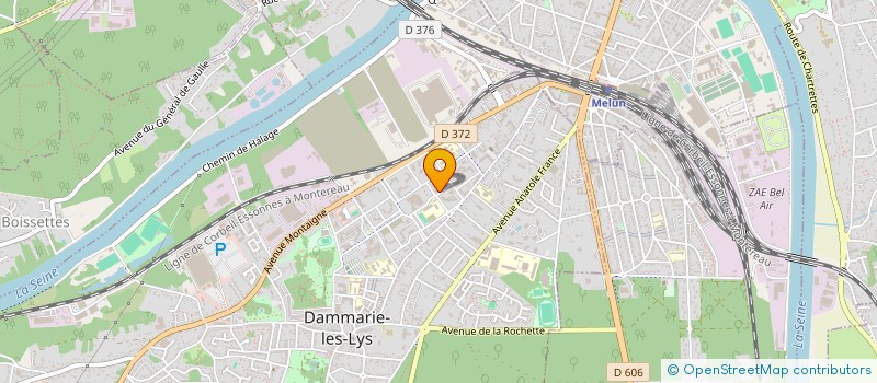 localisation de l'entreprise MONSIEUR DIMITRI DRAME à DAMMARIE-LES-LYS