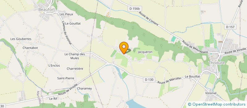 localisation de l'entreprise MONSIEUR DIMITRI DUPORT  THODURE