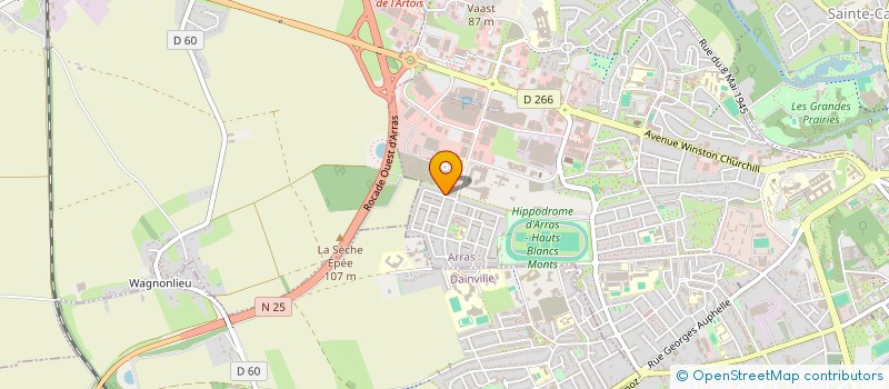 localisation de l'entreprise MONSIEUR DIMITRI DURAND à ARRAS