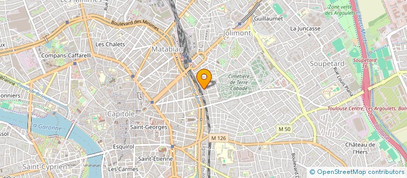 localisation de l'entreprise MONSIEUR DIMITRI DURRIEU à TOULOUSE