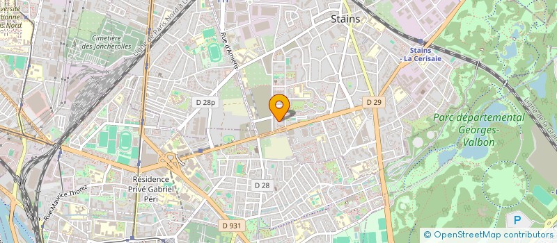 localisation de l'entreprise MONSIEUR DIMITRI ELIEZER à STAINS