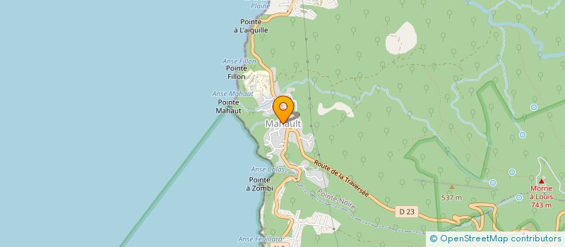 localisation de l'entreprise MONSIEUR DIMITRI ETIENNE  POINTE-NOIRE