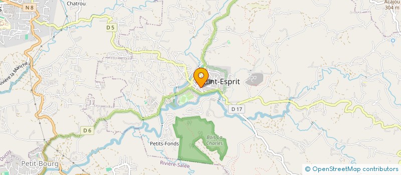 localisation de l'entreprise MONSIEUR DIMITRI FAGOUR  SAINT-ESPRIT