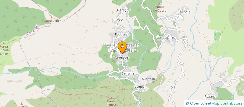 localisation de l'entreprise MONSIEUR DIMITRI FARGEOT à VALLE-DI-MEZZANA