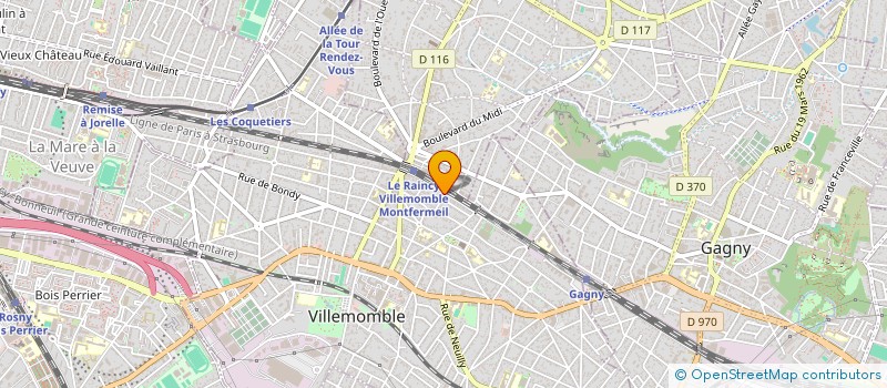 localisation de l'entreprise MONSIEUR DIMITRI FARGETON à VILLEMOMBLE