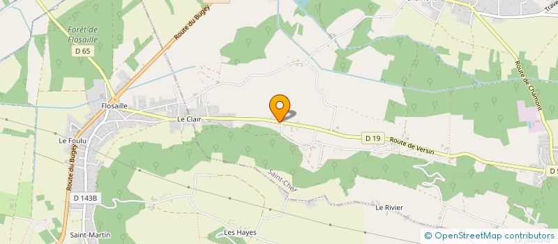 localisation de l'entreprise MONSIEUR DIMITRI FASCIANI  SAINT-CHEF