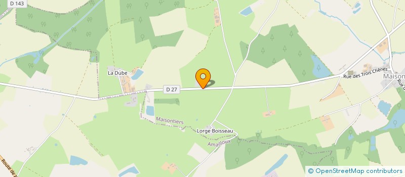 localisation de l'entreprise MONSIEUR DIMITRI FASILLEAU  MAISONTIERS