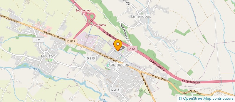 localisation de l'entreprise MONSIEUR DIMITRI FAVRE  LIMENDOUS