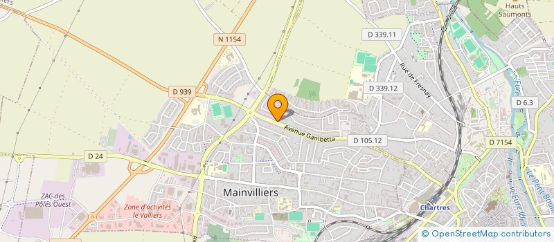 localisation de l'entreprise MONSIEUR DIMITRI FERRAND à MAINVILLIERS