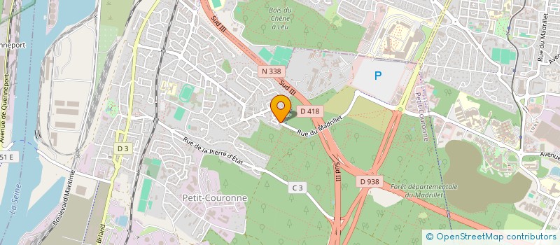 localisation de l'entreprise MONSIEUR DIMITRI FERRAND  PETIT-COURONNE