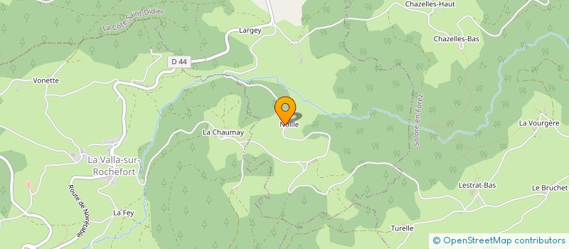 localisation de l'entreprise MONSIEUR DIMITRI FERRIER  SAINT-DIDIER-SUR-ROCHEFORT