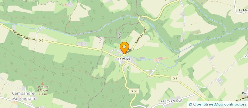 localisation de l'entreprise MONSIEUR DIMITRI FONTAINE  THURY-HARCOURT-LE-HOM