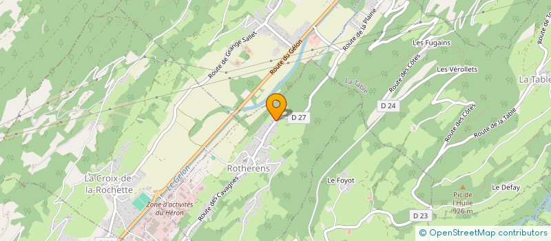 localisation de l'entreprise MONSIEUR DIMITRI FORCINA  ROTHERENS