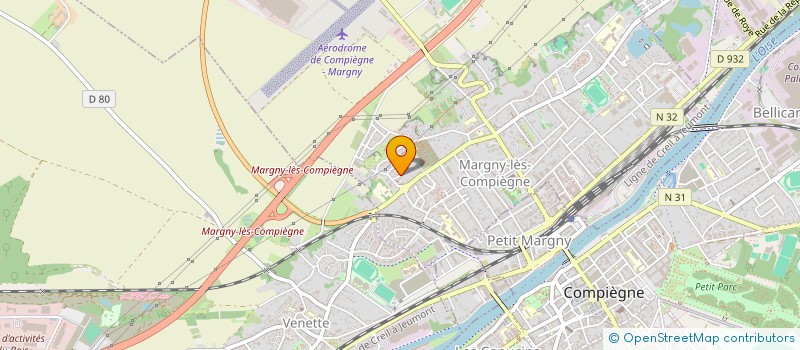 localisation de l'entreprise MONSIEUR DIMITRI FORTINI  MARGNY-LES-COMPIEGNE