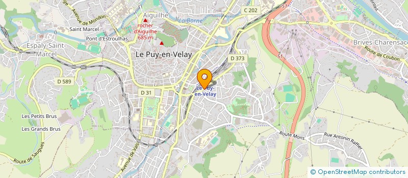 localisation de l'entreprise MONSIEUR DIMITRI GAFAROFF à LE PUY-EN-VELAY