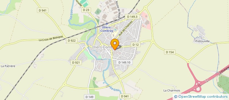 localisation de l'entreprise MONSIEUR DIMITRI GALERNE à ILLIERS-COMBRAY