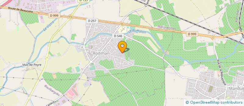 localisation de l'entreprise MONSIEUR DIMITRI GALLIGANI  MANDUEL