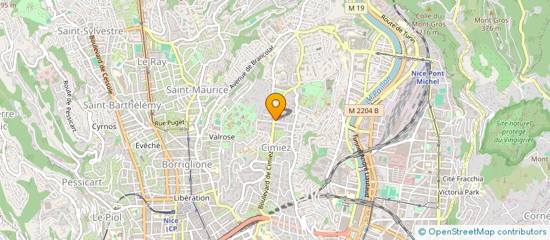 localisation de l'entreprise MONSIEUR DIMITRI GARCIA à NICE