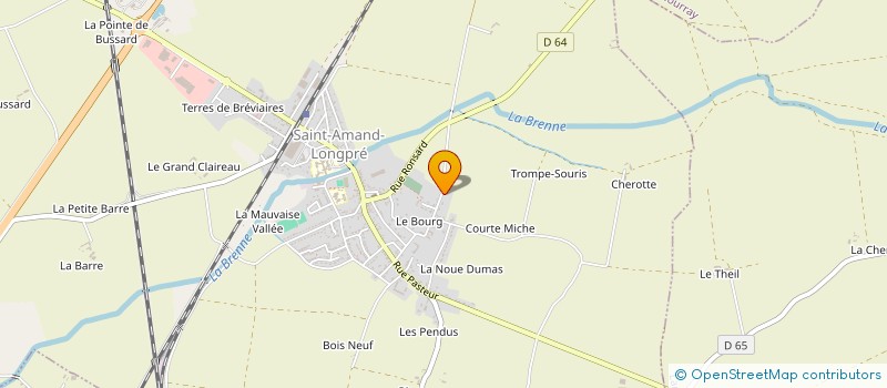 localisation de l'entreprise MONSIEUR DIMITRI GAUTHIER  SAINT-AMAND-LONGPRE