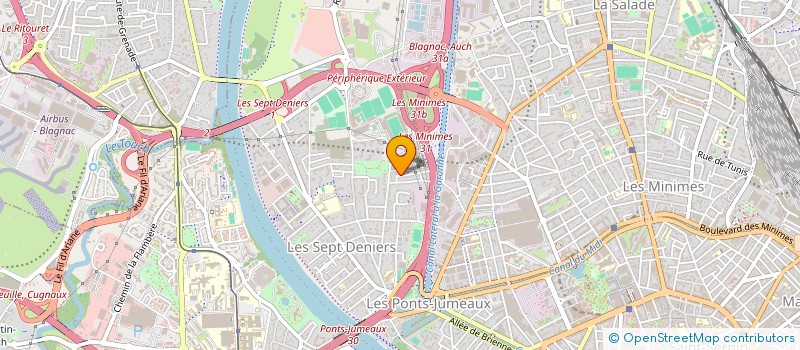 localisation de l'entreprise MONSIEUR DIMITRI GEORGES AUGU MIGEAT à TOULOUSE