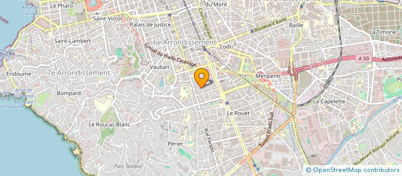 localisation de l'entreprise MONSIEUR DIMITRI GOMES  MARSEILLE