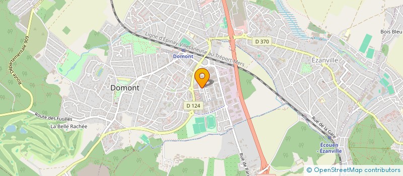 localisation de l'entreprise MONSIEUR DIMITRI GOMES  DOMONT