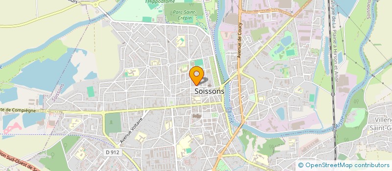 localisation de l'entreprise MONSIEUR DIMITRI GOMOT  SOISSONS