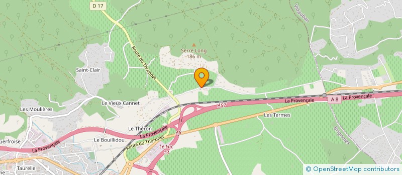 localisation de l'entreprise MONSIEUR DIMITRI GONTHIER  PERRIGNY