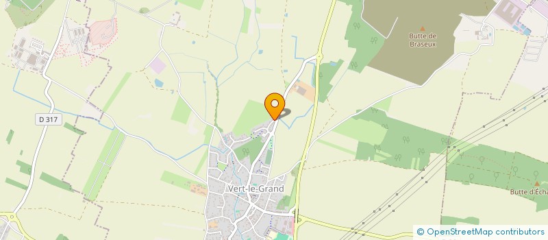 localisation de l'entreprise MONSIEUR DIMITRI GORECKI  VERT-LE-GRAND