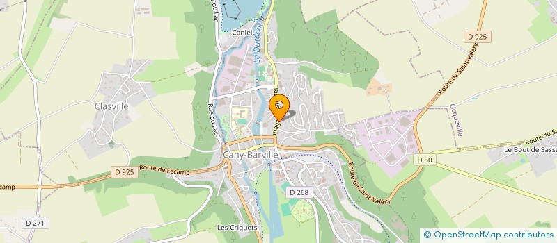 localisation de l'entreprise MONSIEUR DIMITRI GOUJARD  CANY-BARVILLE