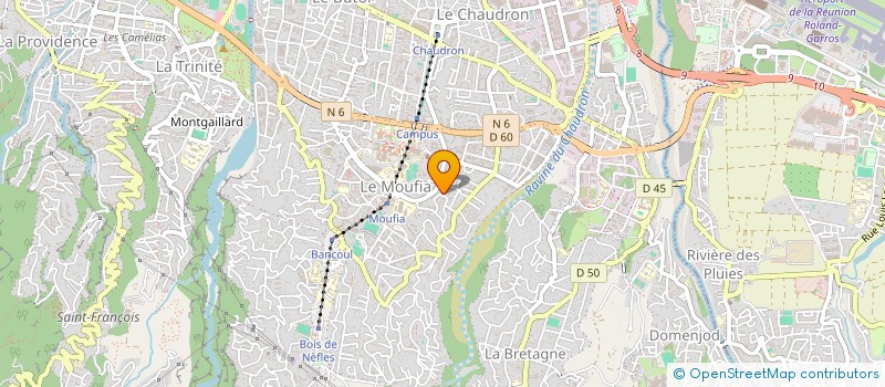 localisation de l'entreprise MONSIEUR DIMITRI GRONDIN  SAINT-DENIS