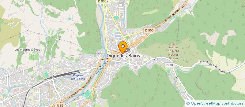 localisation de l'entreprise MONSIEUR DIMITRI GUESKINE à DIGNE-LES-BAINS