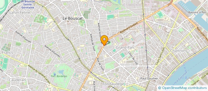 localisation de l'entreprise MONSIEUR DIMITRI GUIGNARD à BORDEAUX