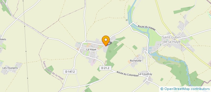 localisation de l'entreprise MONSIEUR DIMITRI GUILHAMET à SAINT-LUBIN-DE-LA-HAYE