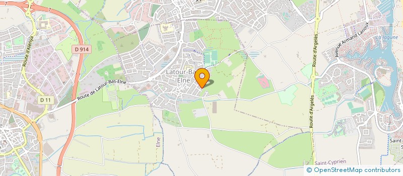 localisation de l'entreprise MONSIEUR DIMITRI GUILLEM à SAINT-CYPRIEN