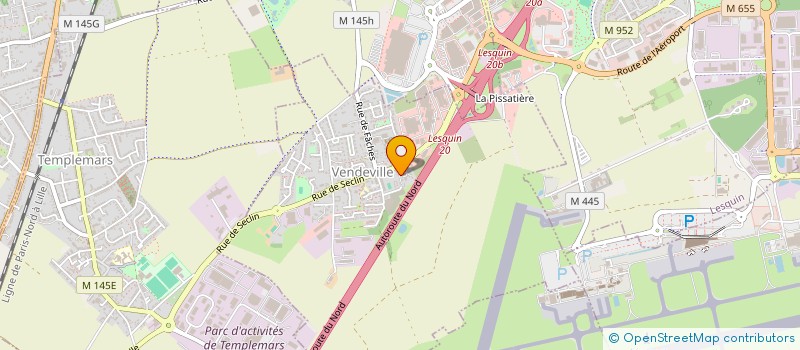 localisation de l'entreprise MONSIEUR DIMITRI GUYOT  VENDEVILLE