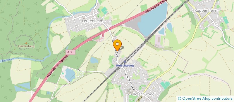 localisation de l'entreprise MONSIEUR DIMITRI HALL  RSCHWOOG