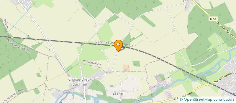 localisation de l'entreprise MONSIEUR DIMITRI HATET  CHERONVILLIERS