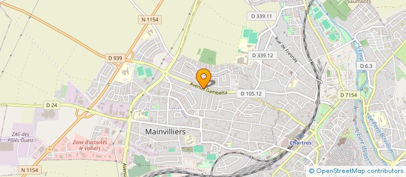 localisation de l'entreprise MONSIEUR DIMITRI HEURTAULT à MAINVILLIERS